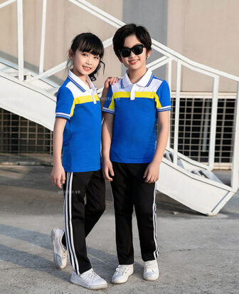 Áo phông đồng phục học sinh cấp 1 bền đẹp USHS-429