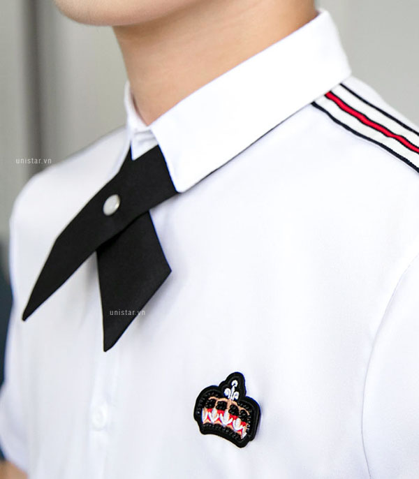 Đồng phục bảo vệ màu trắng đạt chuẩn USBV-363