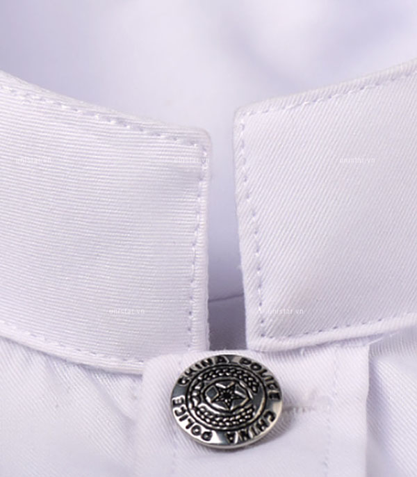 Đồng phục bảo vệ màu trắng hiện đại USBV-336