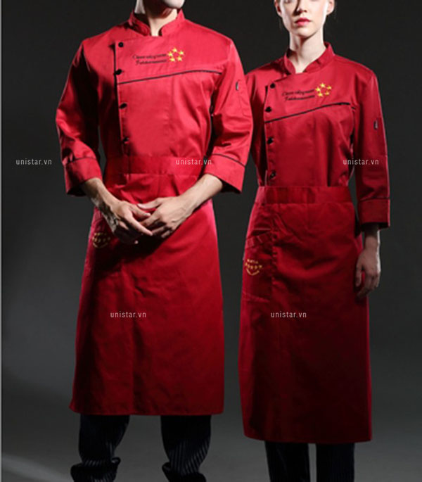 Đồng phục bếp lịch sự USNK-291