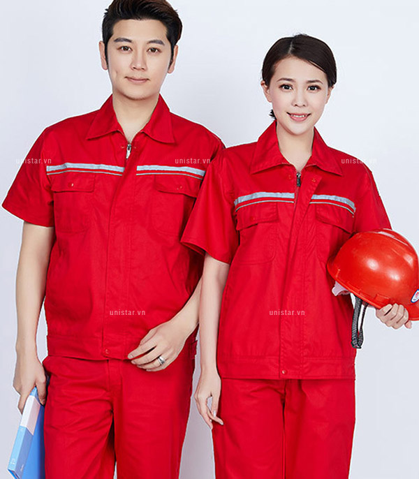 Đồng phục công nhân bền đẹp USBH-299