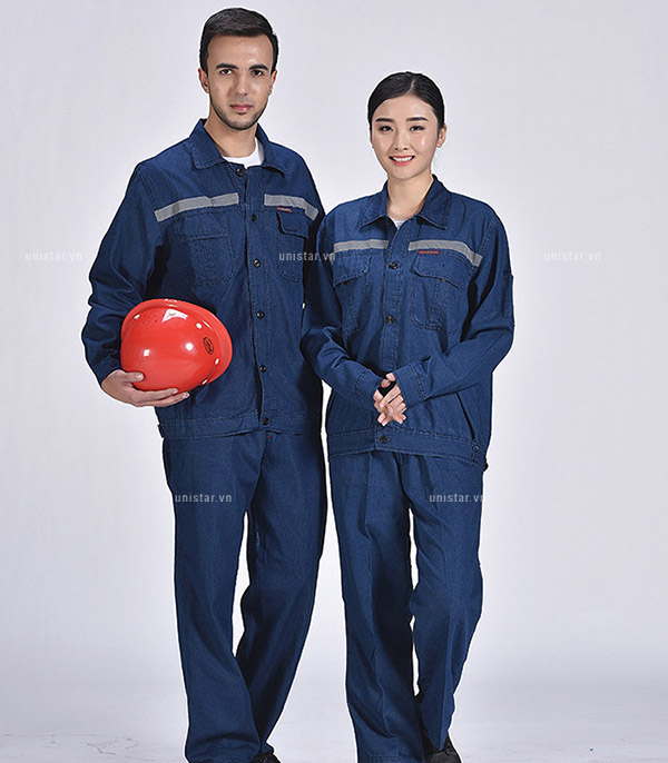 Đồng phục công nhân bền đẹp USBH-317