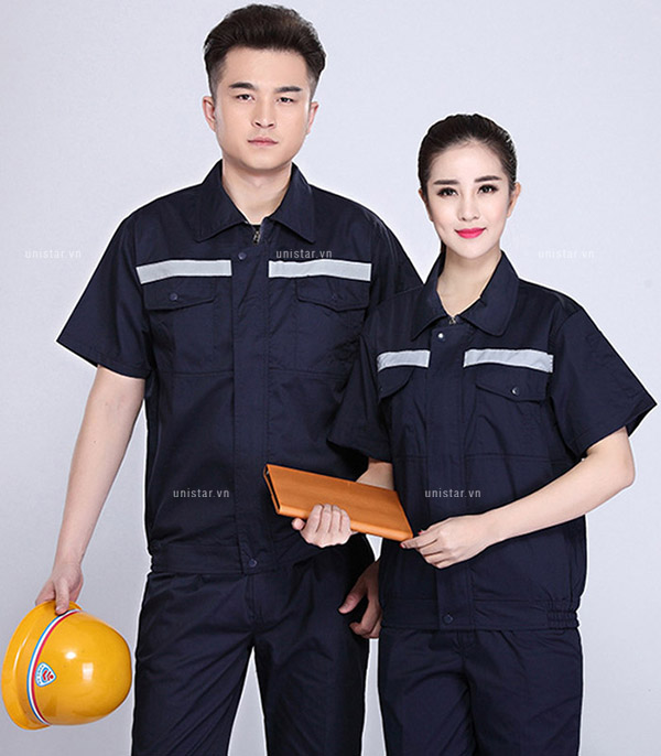 Đồng phục công nhân mẫu mới USBH-288