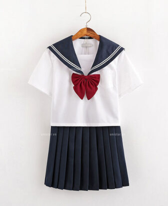 Váy đồng phục học sinh cấp 1 bền đẹp USHS-364