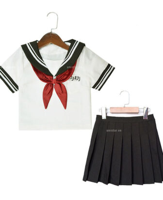 Váy đồng phục học sinh cấp 1 đẹp USHS-350