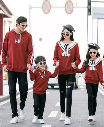 Áo hoodie gia đình trẻ trung USGD-923